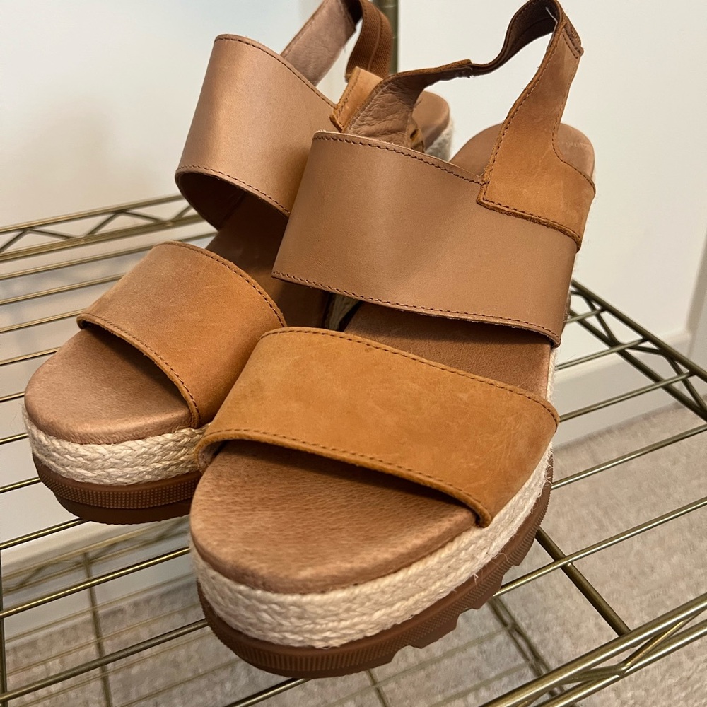 Sorel Wedged Heels (size 9.5)